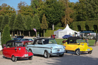 Messerschmitt KR 200 (1958) - as a coupé, together with an open-top brother and the Autobianchi Bianchina - Classic-Gala Schwetzingen 2018