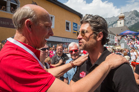 Michael Glöckner und Patrick Dempsey - Ennstal-Classic 2017 Michael Glöckner und Patrick Dempsey - Ennstal-Classic 2017
