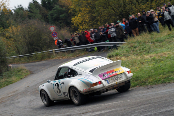 Michael Küke im Porsche 911 RS - an der ADAC Eifel Rallye Köln Ahrweiler 2013