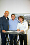 Image: Michael Thier, Ralph Bahr and Kai Schoke at the signing of the cooperation agreement
