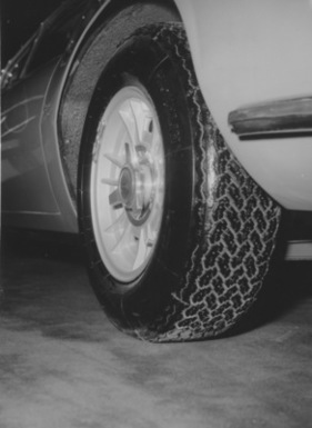 Michelin X - angebotne für Dino und Porsche als Erstausrüstung - Genfer Automobilsalon 1969