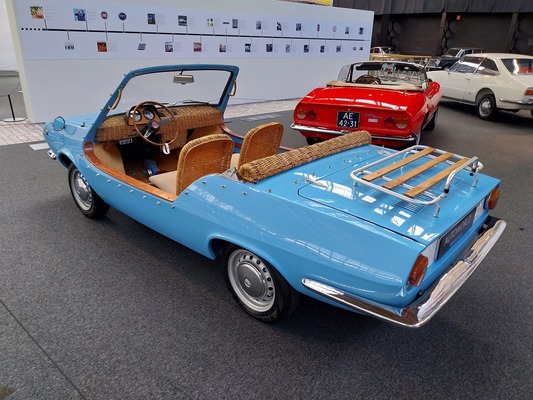 Michelotti Shellette (1970) – Ausstellung "125 Jahre Fiat" in der Autoworld Brüssel