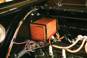 Michigan Forty Model R Tourer (1913) - Holz als Werkstoff