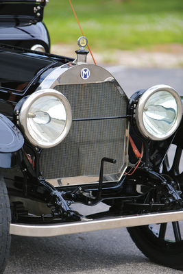 Michigan Forty Model R Tourer (1913) - Kurbel zum Starten