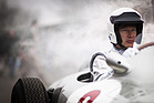 Mika Hakkinen am Lenkrad des Mercedes-Benz W196 - Goodwood Members Meeting 2016