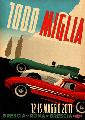 Mille Miglia 2011: Plakat