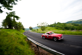 Mille Miglia 2012 - Alfa Romeo 1900 C Sprint Touring (1951) - in Richtung Bologna
