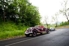 Mille Miglia 2012 - Alfa Romeo 6C 2300 Pescara (1935) - in Richtung Bologna