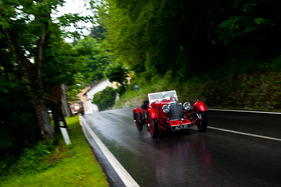 Mille Miglia 2012 - Aston Martin LeMans (1933) - Futa Passo