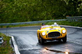 Mille Miglia 2012 - Ferrari 225 Export Tuboscocca (1952) - Futa Spezialprüfung