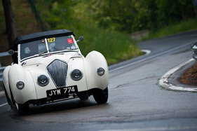 Mille Miglia 2012 - Healey Westland (1947) - Futa Spezialprüfung