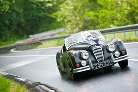 Mille Miglia 2012 - Jaguar XK 140 OTS SE (1956) - Futa Spezialprüfung