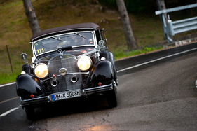 Mille Miglia 2012 - Mercedes-Benz 500 K (1935) - Futa Spezialprüfung