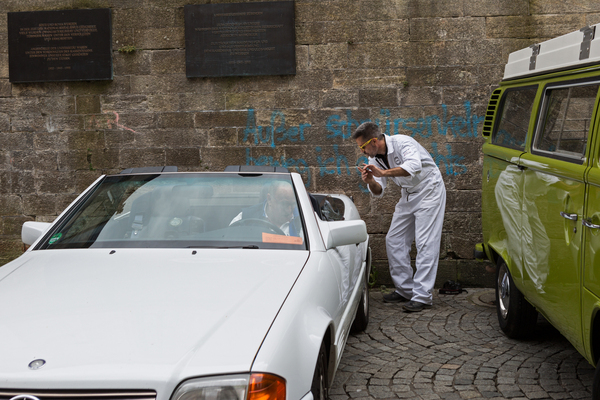 Millimetergenaue Einweisung – Tübingen Classic Oldtimerfestival 2025