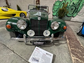 Minelli TF 1800 Mk1 Roadster (1997) – Das Vorbild MG TF ist dem Wagen deutlich anzusehen - Zürcher Automobile, Ausstellung im Gauss-Stierli-Areal 2025