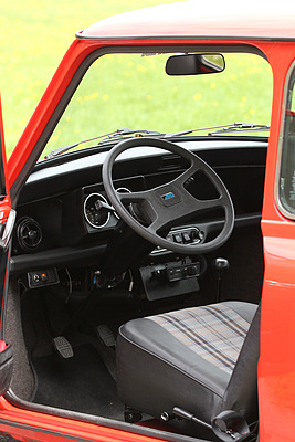 Mini 1000 HL (1982) - der Innenausbau wurde immer komfortabler