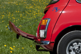 Mini 1000 HL (1982) - die Kofferraumklappe öffnet nach unten