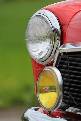 Mini 1000 HL (1982) - nachgerüstete Nebelscheinwerfer