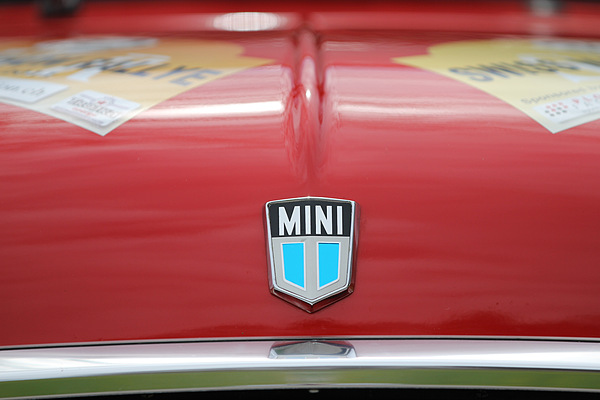 Mini 1000 HL (1982) - schlichtes Marken-Emblem