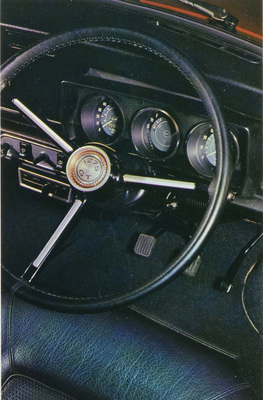 Mini 1275 GT (1974) – Cockpit