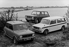 Mini Clubman (1968) - zusammen mit 1275 GT und Clubman Estate