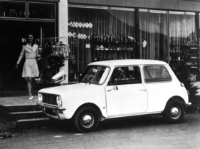 Mini Clubman (1973) - nur unwesentlich gegenüber früheren Baujahren verändert