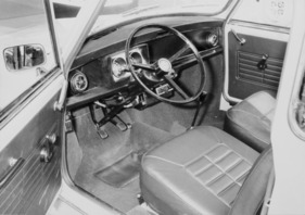Mini Clubman (1974) – Interieur