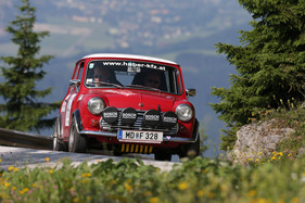 Mini Cooper (1972) an der Ennstal-Classic 2013