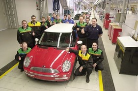 Mini Cooper (2000) - einer der ersten produzierten modernen Minis