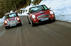 Image: Mini Cooper (2004) - the old and the new together