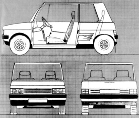 Mini-Entwurf eines Hobby-Lesers - Austin Mini aufgewertet und mit mehr Sicherheit