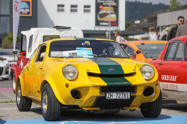 Mini Marcos Mk3 (1967) - nutzte die Technik des Mini - Fantastic Plastic Rickenbach 2023