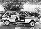 Mini Metro (1982) - am Genfer Automobilsalon von 1982 - Schnittmodell zeigt die technischen Geheimnisse