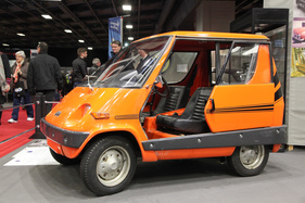 Minima (1968) - ein Vorläufer des Smarts, viele kreative Ideen aber keine Produktion - Rétromobile Paris 2017