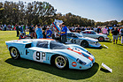 Mirage M2/300 (1968) - eleganter Sportwagen in schöner Gulf-Livery - Amelia Island Concours d'Elégance 2017