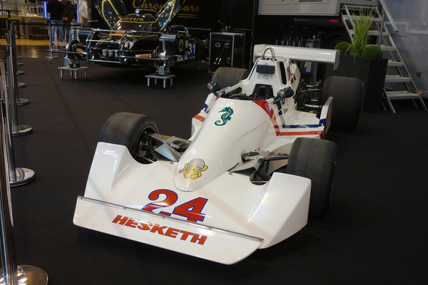 Mit dem Hesketh 308 B von 1975 war auch James Hunt unterwegs - Essen Motor Show 2022