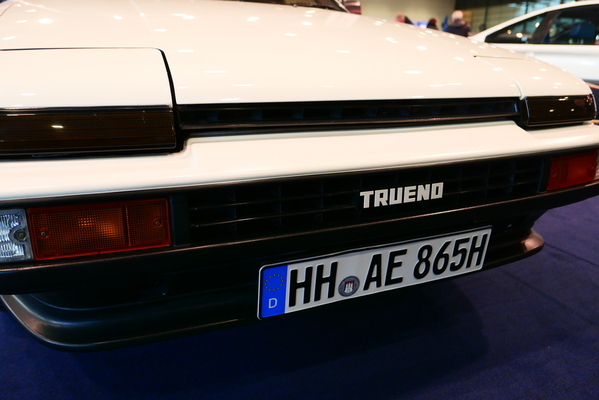 Mit einem Schnelllaster hat dieser Sprinter nichts zu tun: Toyota Sprinter Trueno GT-Apex von 1986, eine nicht in Deutschland verkaufte Variante des Corolla Coupé GT – Bremen Classic Motorshow 2025
