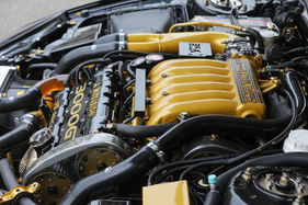 Mitsubishi 3000 GT (1997) - Blick unter die Motorhaube - Japanese Car Meeting Kemptthal 2025 (1997)