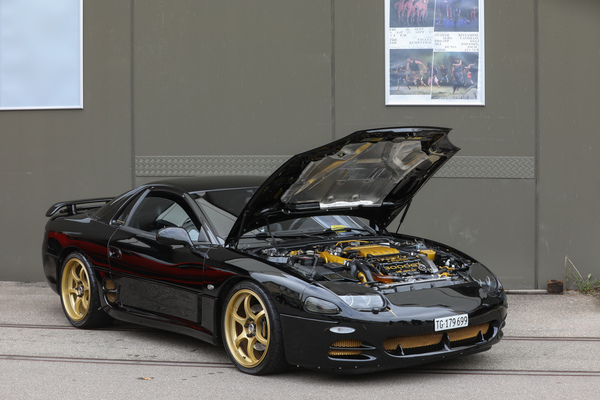 Mitsubishi 3000 GT (1997) - ganz serienmässig ist er nicht mehr - Japanese Car Meeting Kemptthal 2025