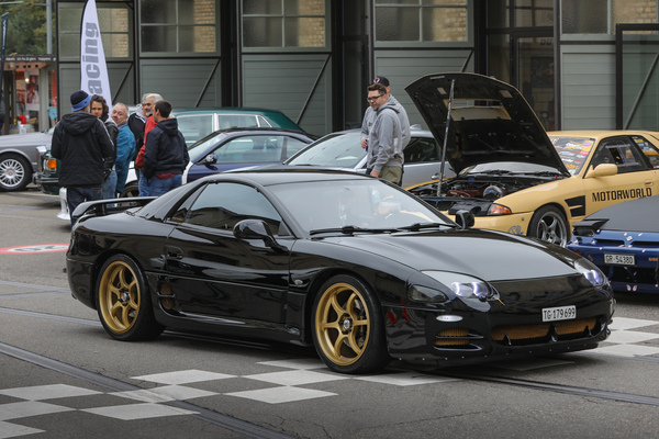 Mitsubishi 3000 GT (1997) - zweite Generation ohne Klappscheinwerfer - Japanese Car Meeting Kemptthal 2025