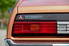 Mitsubishi Celeste 1600 ST (1977) - Mitsubishi-Schriftzug links am Heck