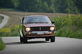 Mitsubishi Celeste 1600 ST (1977) - serienmässig waren 165 SR 13 Reifen aufgezogen