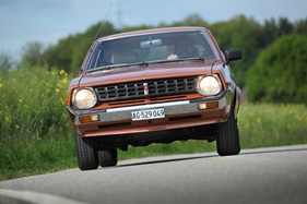 Mitsubishi Celeste 1600 ST (1977) - vorne mit McPherson-Federbeinen