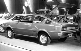 Mitsubishi Celeste (1977) - attraktives Coupé, als 1600 ST mit 73 PS, als 2000 GSR sogar mit 90 PS - Genfer Autosalon 1977