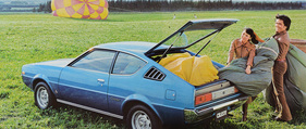 Mitsubishi Celeste (1977) - viel Platz im Kofferraum