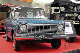 Mitsubishi Colt 1000 (1967) -es soll noch 10 Stück davon weltweit geben - Teil der Sammlung des Autohauses Macht - Retro Classics Bavaria 2016 (1967)