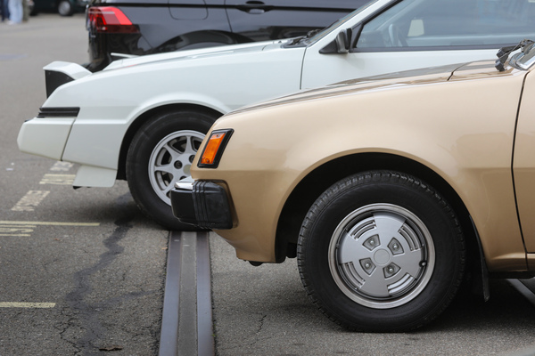 Mitsubishi Colt (1982) - Frontantriebs-Hatchback neben Starion - Japanese Car Meeting Kemptthal 2025