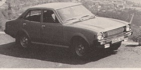 Mitsubishi Colt Lancer - Celeste 1,2-Liter-Motor (1978)