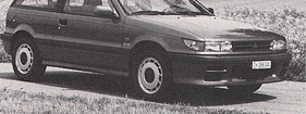 Mitsubishi Colt / Lancer - Mirage - 1,3-Liter - 79 PS (JIS netto) 1 Registervergaser (1990)