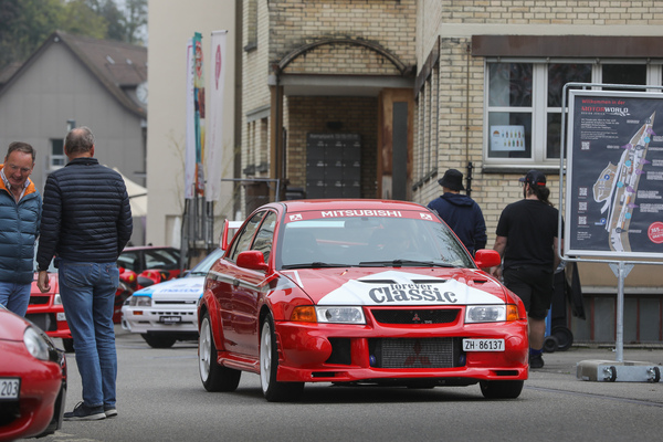 Mitsubishi Lancer Evo V (1998) - im Rallye-Look - Japanese Car Meeting Kemptthal 2025
